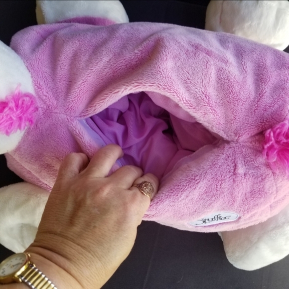 Stuffies PRANCINE The Unicorn Stuffed Animal ( 20"x16") 7 Secret Pockets Plush - Picture 7 of 10